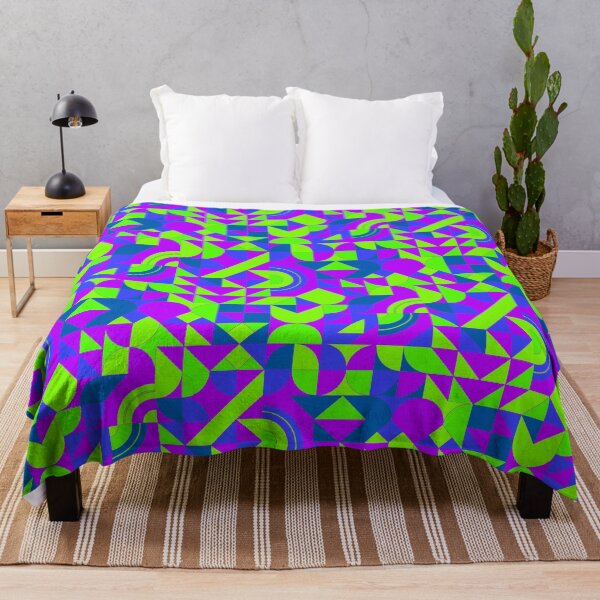 Item preview, geometric colorful patterns conceptual Art - Abstract Neo Geo graphic design designed and sold by Design Repo.