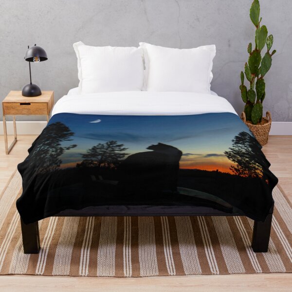 Warrior Cats - Silhouette Throw Blanket