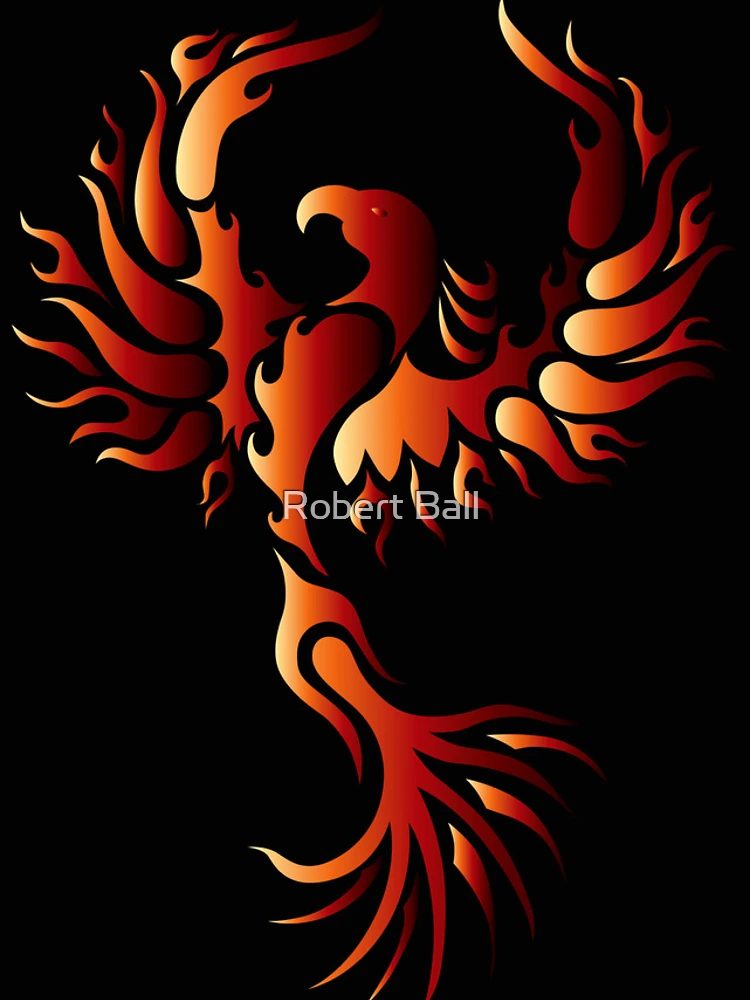 Thumbnail 4 of 4, iPhone Case, Phoenix Rising II designed and sold by Robert Ball.