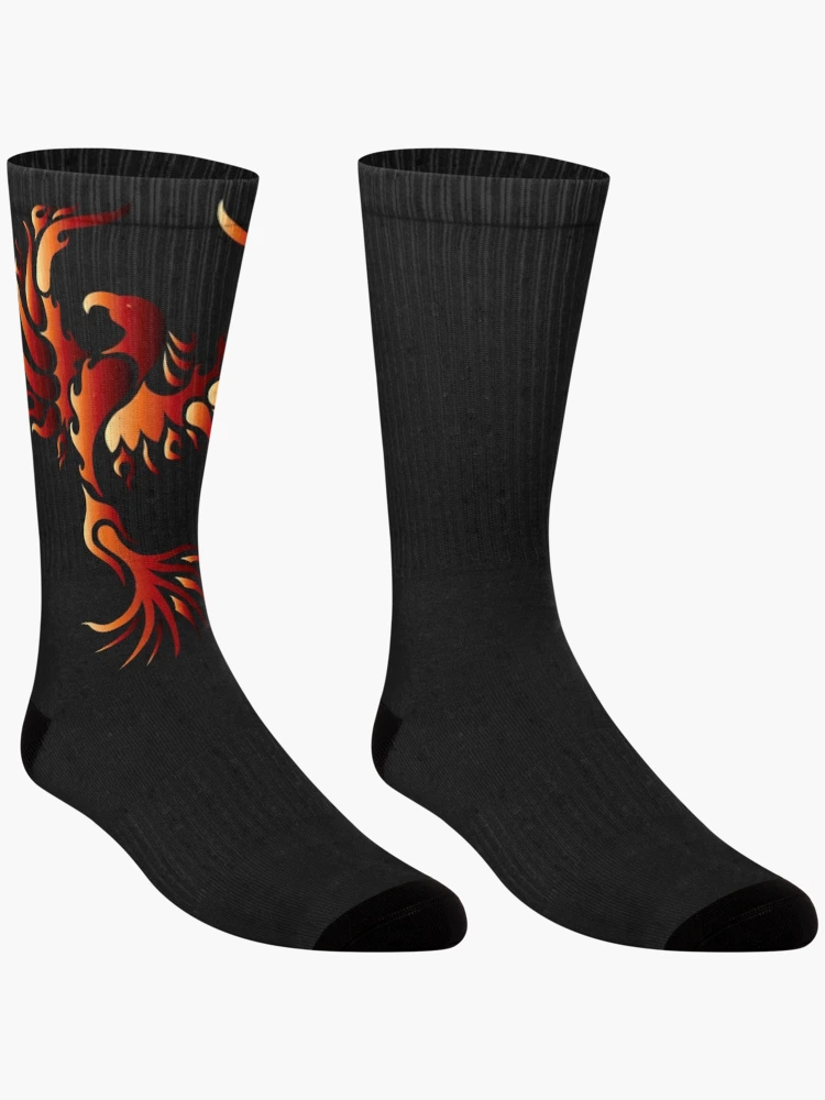 Thumbnail 3 of 5, Socks, Phoenix Rising II designed and sold by Robert Ball.
