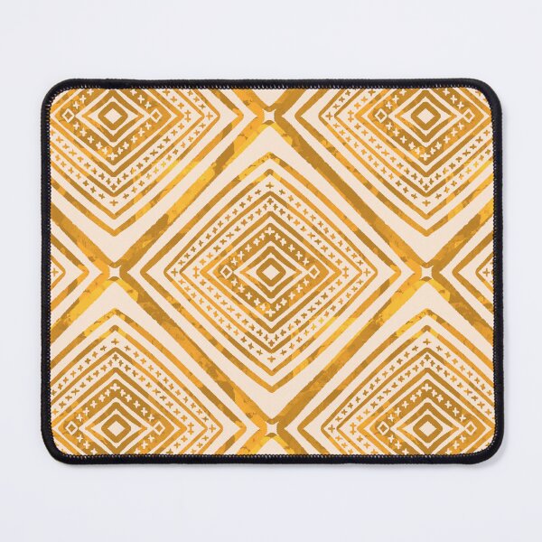 Item preview, Drawing in gold pastel geometric shapes designed and sold by Lady Bruniere.
