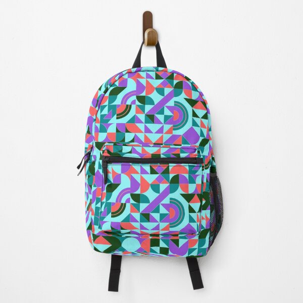 Item preview, geometric colorful patterns conceptual Art - Abstract Neo Geo graphic design designed and sold by Design Repo.
