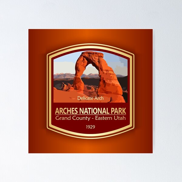 Item preview, Arches National Park (PF) designed and sold by curranmorgan.