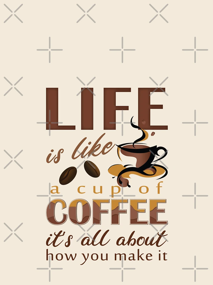 Littlefa Funny Coffee Quote Life is Short Lick The Macao