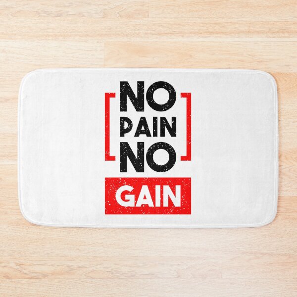 Item preview, No Pain No Gain Dream Always Think To Be Positive Aspire To Inspire Before The Expire Funny Saying Happy Life Apparel Essential Motivation Inspiration Joy Mood designed and sold by DesignByHeartUK.