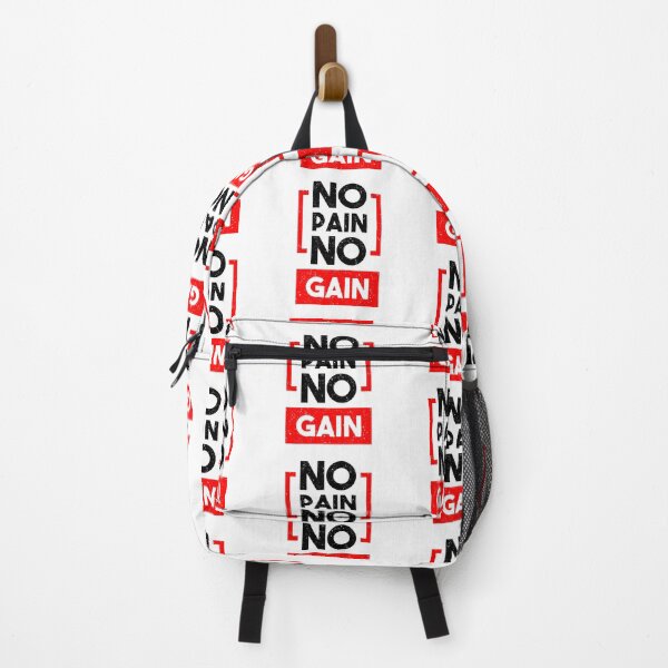 Item preview, No Pain No Gain Dream Always Think To Be Positive Aspire To Inspire Before The Expire Funny Saying Happy Life Apparel Essential Motivation Inspiration Joy Mood designed and sold by DesignByHeartUK.