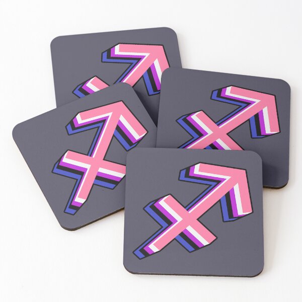 Item preview, zodiac pride: sagittarius (genderfluid) designed and sold by vdoes.