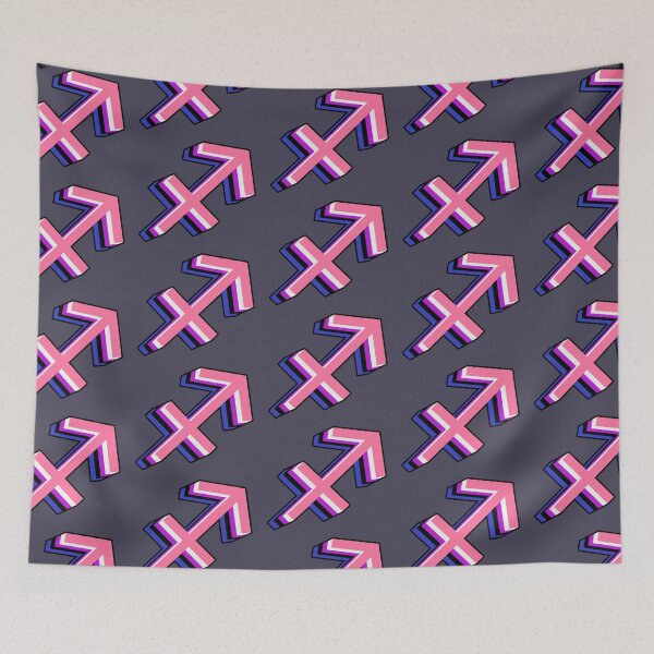 Item preview, zodiac pride: sagittarius (genderfluid) designed and sold by vdoes.