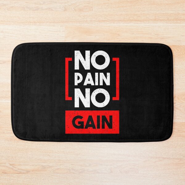 Item preview, No Pain No Gain Dream Always Think To Be Positive Aspire To Inspire Before The Expire Funny Saying Happy Life Apparel Essential Motivation Inspiration Joy Mood designed and sold by DesignByHeartUK.