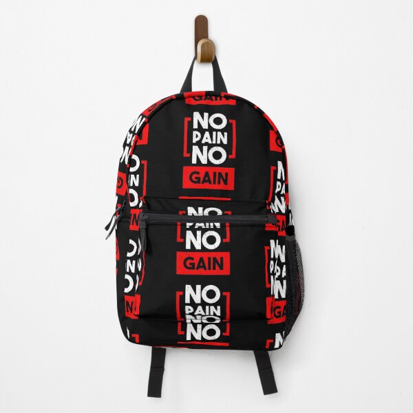 Item preview, No Pain No Gain Dream Always Think To Be Positive Aspire To Inspire Before The Expire Funny Saying Happy Life Apparel Essential Motivation Inspiration Joy Mood designed and sold by DesignByHeartUK.