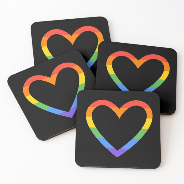 Item preview, Pride Rainbow Heart  designed and sold by BlakefourDesign.