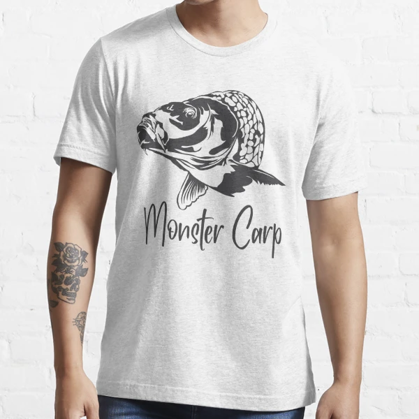 Awesome Carp Fishing - Monster Carp Fishing  Essential T-Shirt for Sale by  TeeInnovations