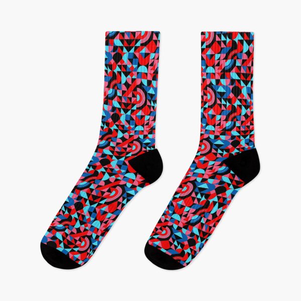 Item preview, geometric colorful patterns conceptual Art - Abstract Neo Geo graphic design designed and sold by Design Repo.
