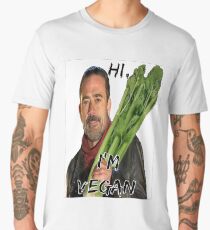 The Walking Dead Negan - Hi, I'm Vegan (Negan Men's Premium T-Shirt