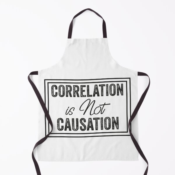 Item preview, Correlation Is Not Causation, Correlation Does Not Equal To Causation, Psychotherapy Tee designed and sold by PRINTED ..