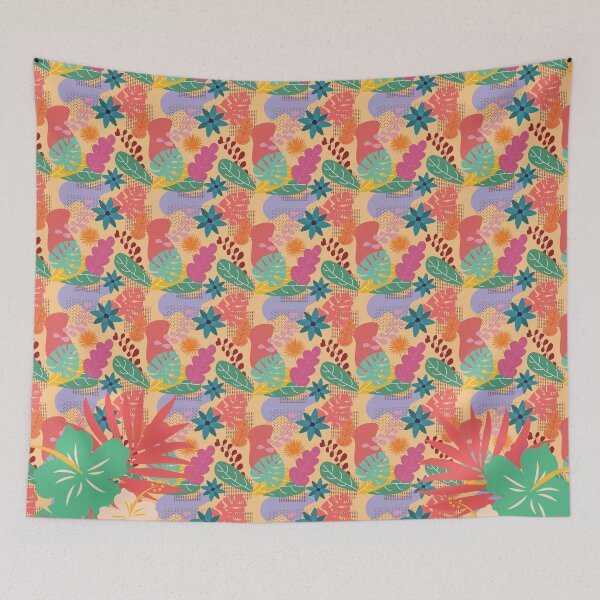 Item preview, Tropical Cute Flowers designed and sold by Blindouija.