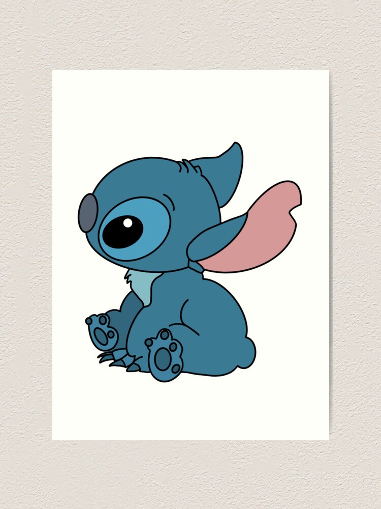 Cute Stitch Art Print