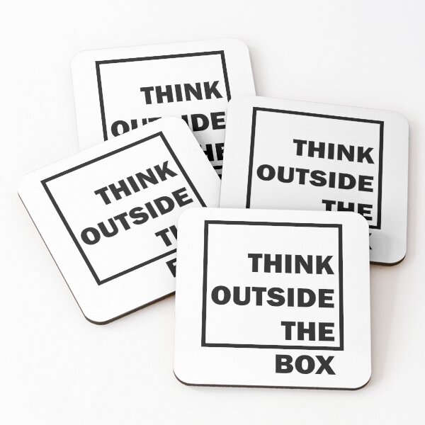 Item preview, Think Outside The Box designed and sold by SkyAfterDusk.