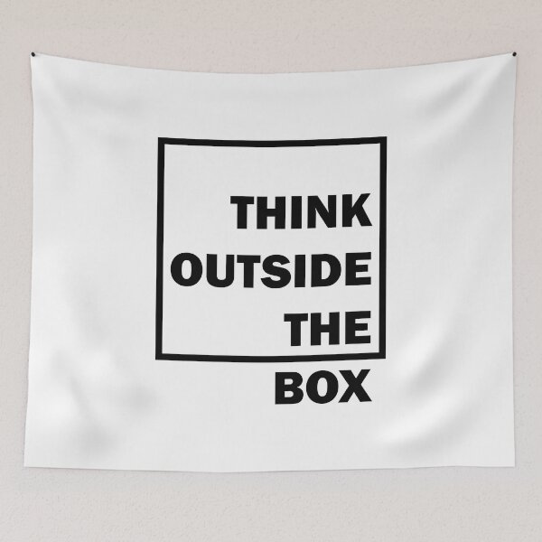 Item preview, Think Outside The Box designed and sold by SkyAfterDusk.