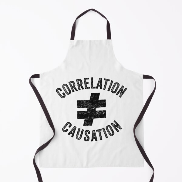Item preview, Correlation Is Not Causation, Correlation Does Not Equal To Causation, Psychotherapy Tee designed and sold by PRINTED ..