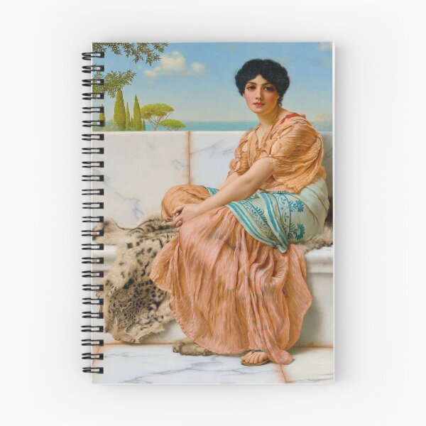 Item preview, Reverie ,daydream, trance ,fantasy  "Girl with a beautiful transparent Summer pink Dress" John William Godward designed and sold by TeeARTHY.