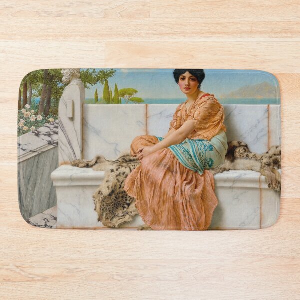 Item preview, Reverie ,daydream, trance ,fantasy  "Girl with a beautiful transparent Summer pink Dress" John William Godward designed and sold by TeeARTHY.