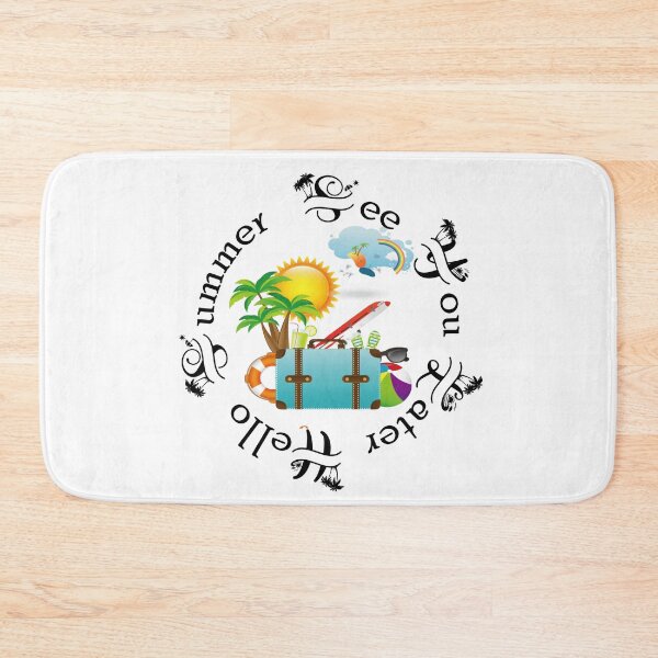 Item preview, See You Later At School Hello Summer Fun Time Surfing And Warmth Of The Sun designed and sold by Diverseideas.
