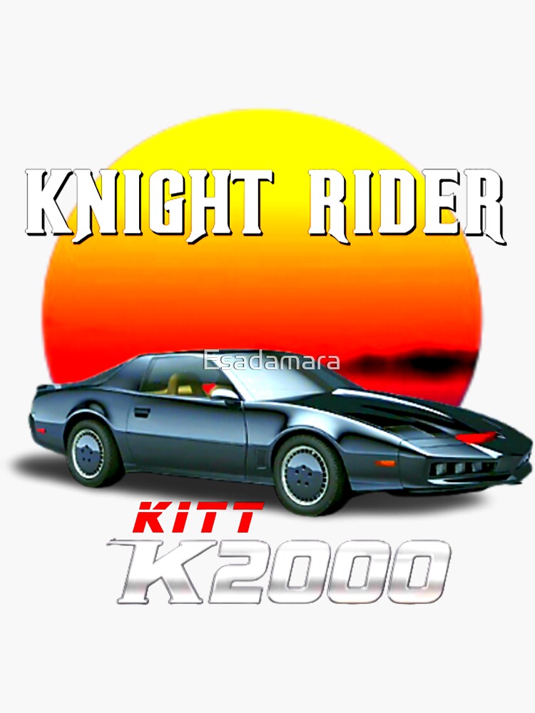 K2000 knight rider Poster by Esadamara