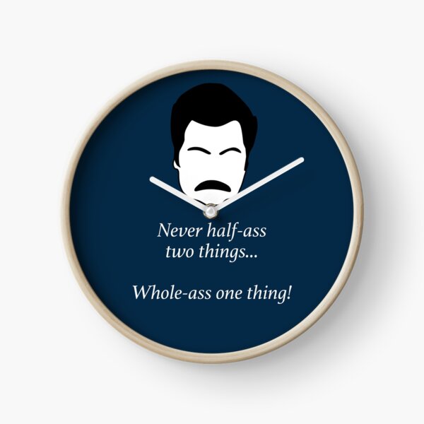 Item preview, Swanson On Half-Assing designed and sold by solublepeter.