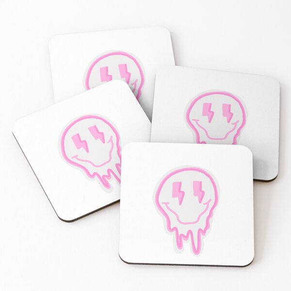 Item preview, Drippy smile face pink designed and sold by emma7797.