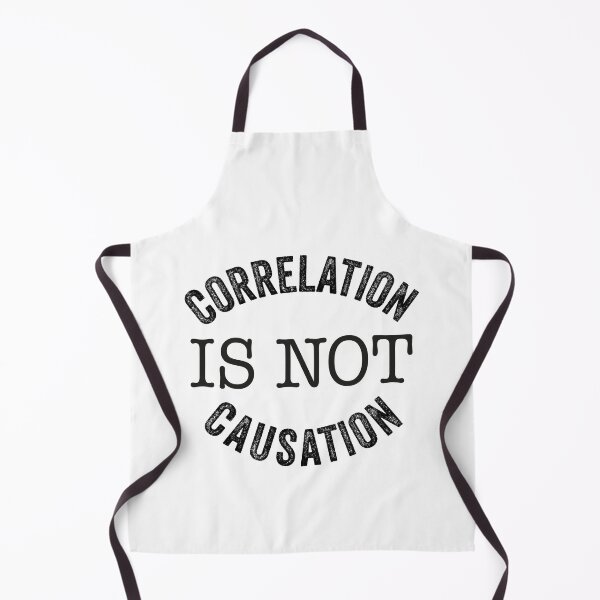 Item preview, Correlation Is Not Causation, Correlation Does Not Equal To Causation, Psychotherapy Tee designed and sold by PRINTED ..