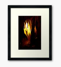 Formations at Tantanoola Cave Framed Print