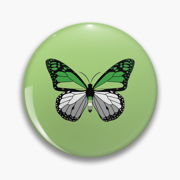 Item preview, Aromantic Butterfly Pride designed and sold by Pridish.