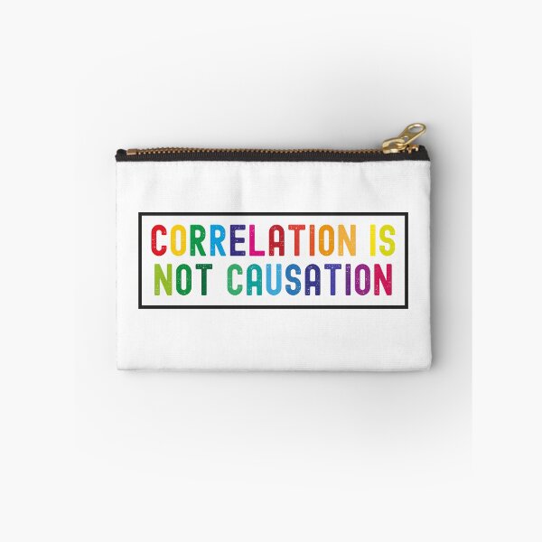Item preview, Correlation Is Not Causation, Correlation Does Not Equal To Causation, Psychotherapy Tee designed and sold by PRINTED ..