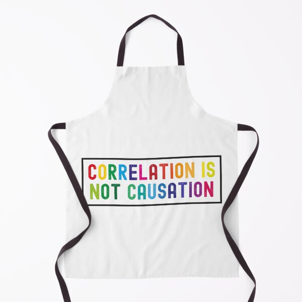 Item preview, Correlation Is Not Causation, Correlation Does Not Equal To Causation, Psychotherapy Tee designed and sold by PRINTED ..