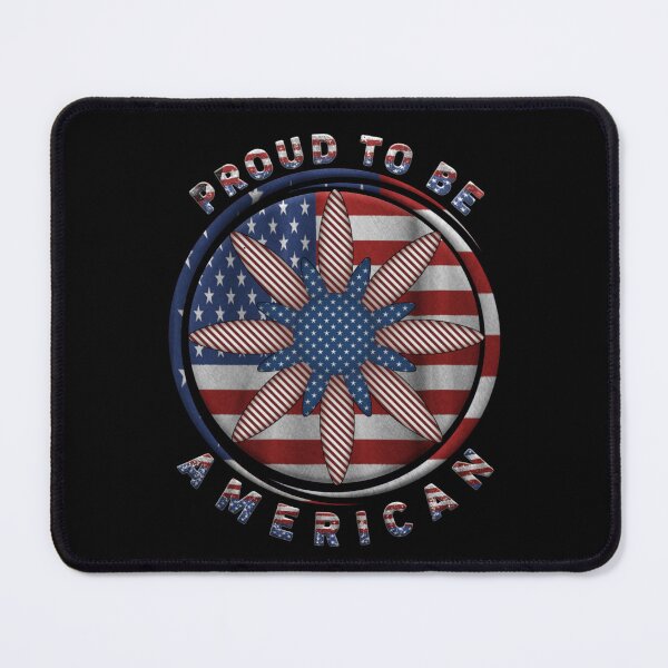 Item preview, Sunflower American Flag Patriotic 4th Of July designed and sold by Hussain Shirts.