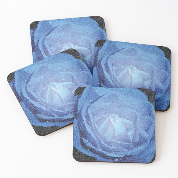 Item preview, Mosaic rose Blue  designed and sold by theartsycamper.