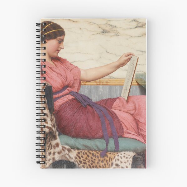 Item preview, An Amateur "Girl with a beautiful transparent Summer pink   Dress" John William Godward designed and sold by TeeARTHY.
