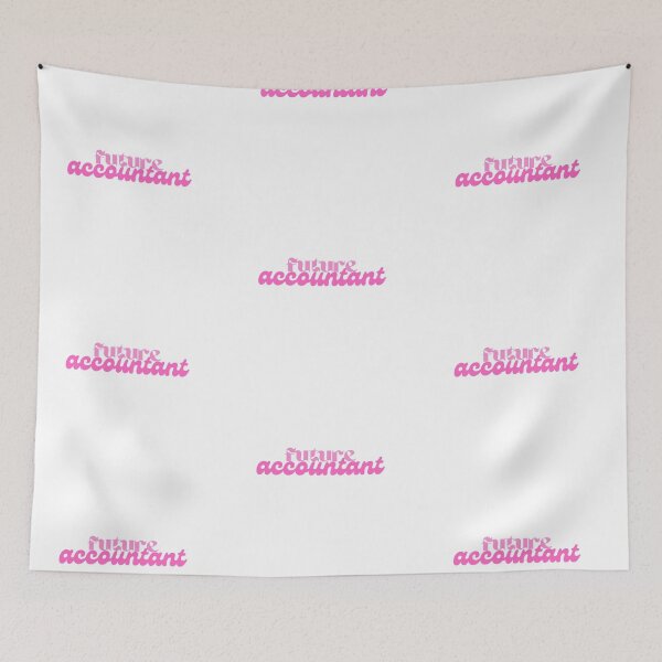 Item preview, Future accountant college accounting major aesthetic pink designed and sold by Niklauss.