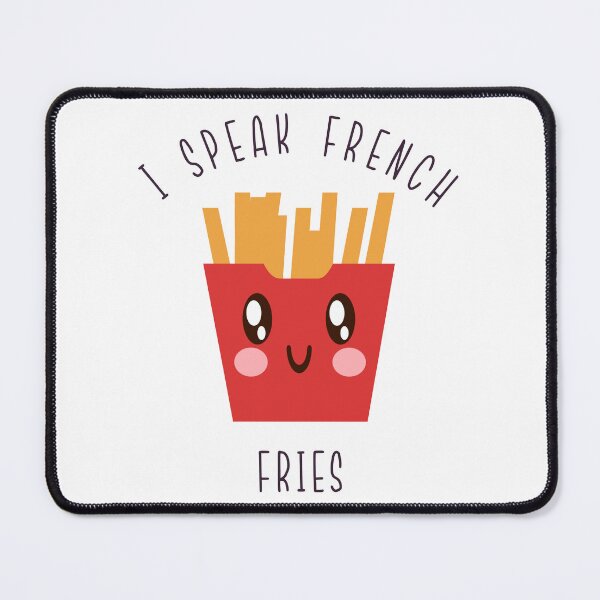 Item preview,  I Speak French-fries designed and sold by Genjitsu-Art.