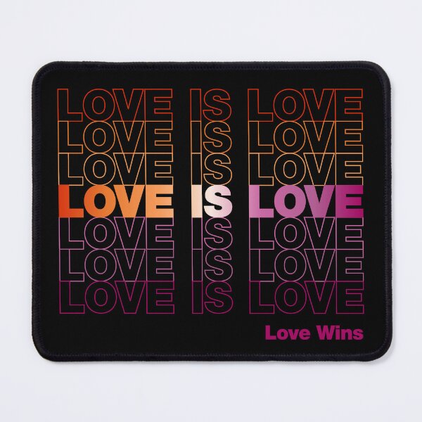Item preview, Love is Love - Lesbian Pride Flag designed and sold by AoifeJynx.