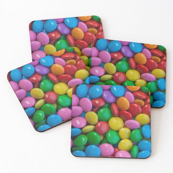 Item preview, Candies Background - Smarties Candy Sweets Chocolate Lover Gift designed and sold by foodiemarie.