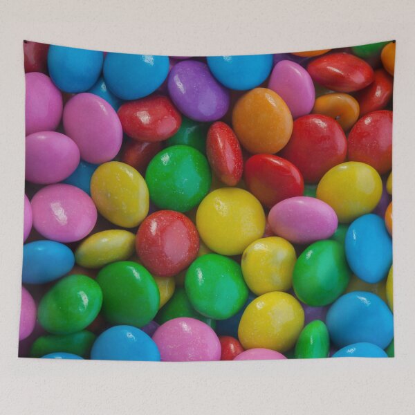 Item preview, Candies Background - Smarties Candy Sweets Chocolate Lover Gift designed and sold by foodiemarie.