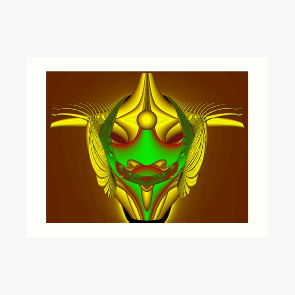 Mask Art Print