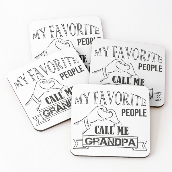 Item preview, My Favorite People Call Me Grandpa Tshirt Funny Fathers Day Tee for Guys designed and sold by OSTONSHOP.