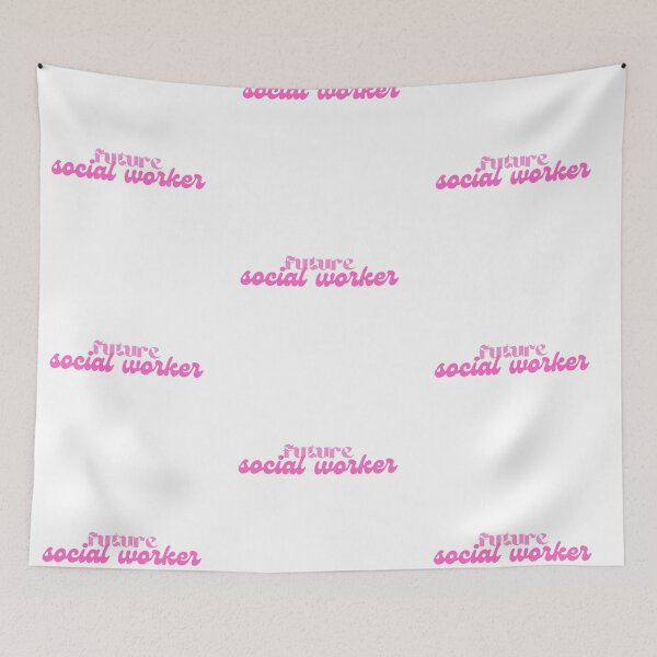 Item preview, Future social worker college accounting major aesthetic pink designed and sold by Niklauss.