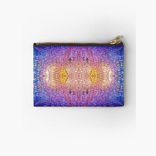 Item preview, PATTERN DESIGN STUDY #80 – Vibrational Patterns in Gold Red Blue designed and sold by DEL-Productions.