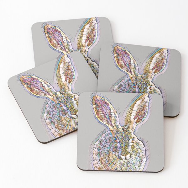 Item preview, Mosaic style African Rabbit designed and sold by Bright76.