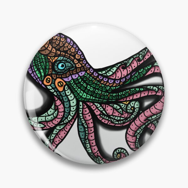 Item preview, Octopus boho chic to awaken intuition, sensations and a beautiful range of emotions, to decorate your being. designed and sold by AriArt78.