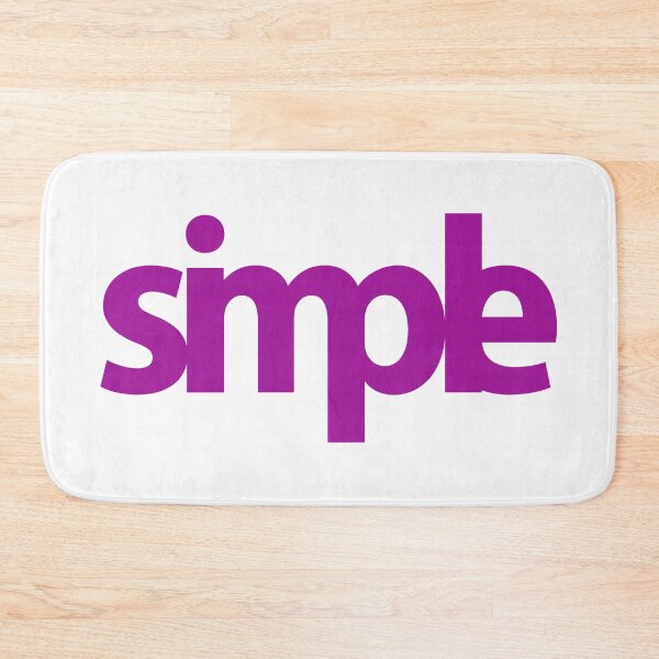 Item preview, Simple (purple) designed and sold by FattoAMano.